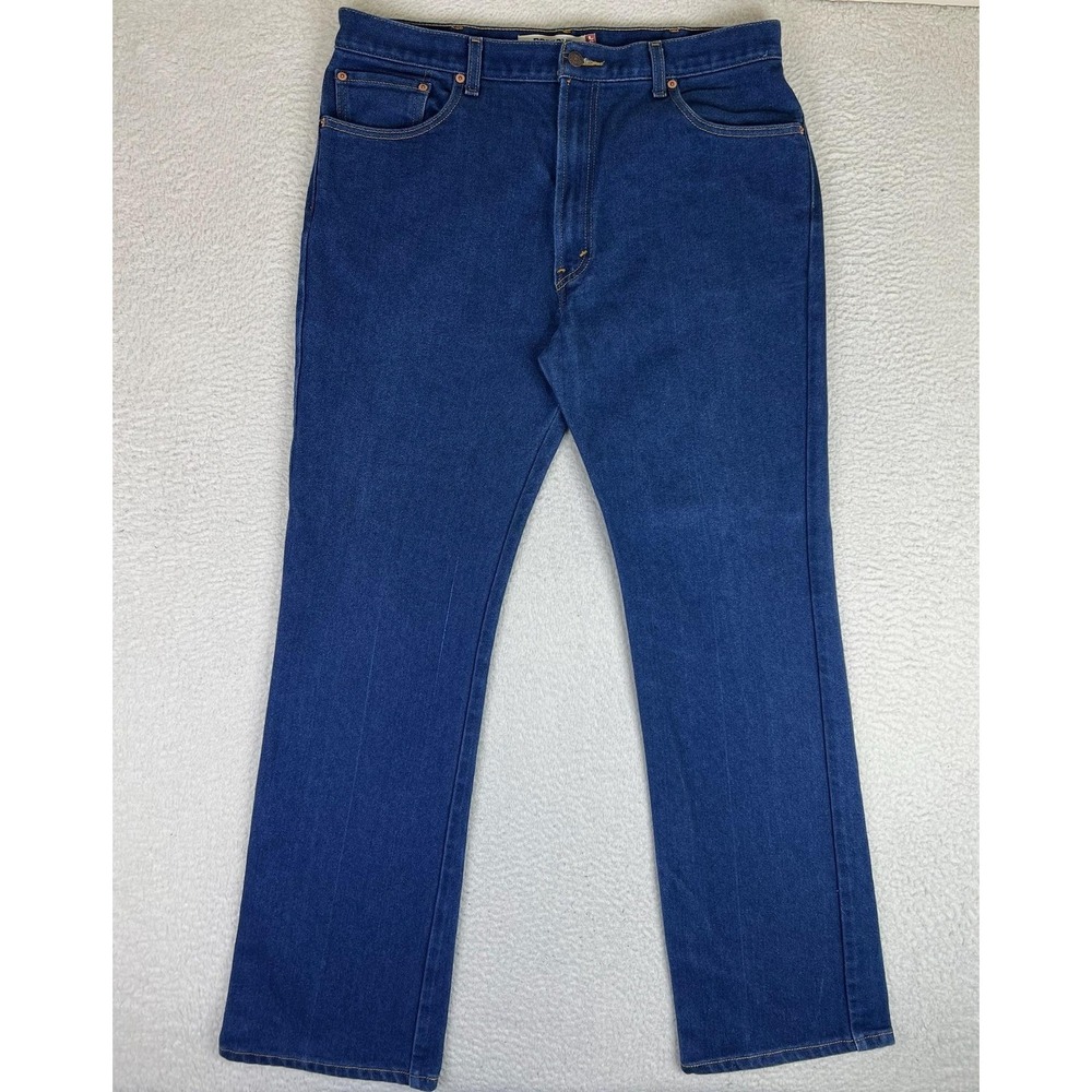 Levis 517 Bootcut Jeans Mens 40x34‎ Blue Denim Workwear Y2K 517-0217